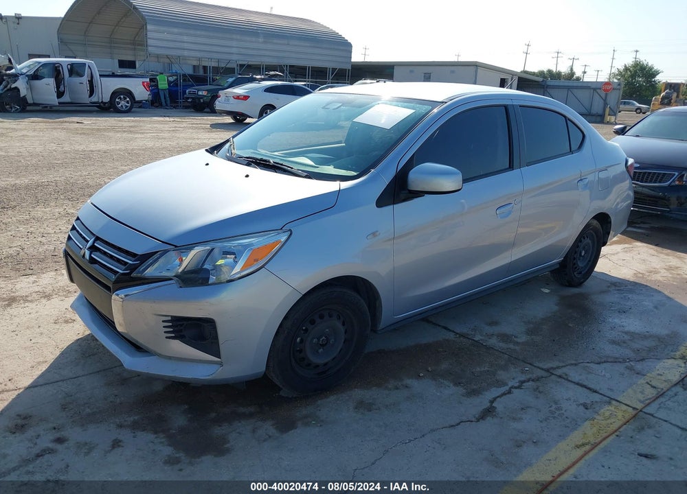 2022 MITSUBISHI MIRAGE G4 BLACK EDITION/ES/LE VIN: ML32FUFJ2NHF02456