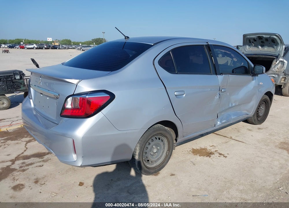 2022 MITSUBISHI MIRAGE G4 BLACK EDITION/ES/LE VIN: ML32FUFJ2NHF02456