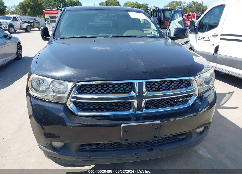 2012 DODGE DURANGO SXT VIN: 1C4RDJAG4CC213095
