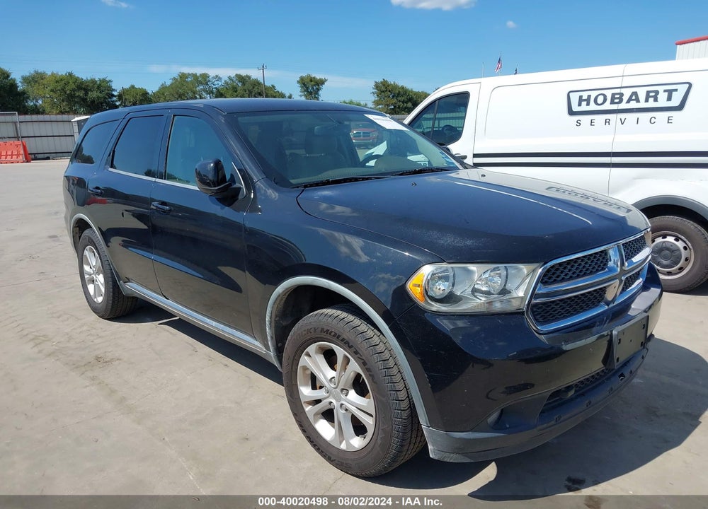 2012 DODGE DURANGO SXT VIN: 1C4RDJAG4CC213095