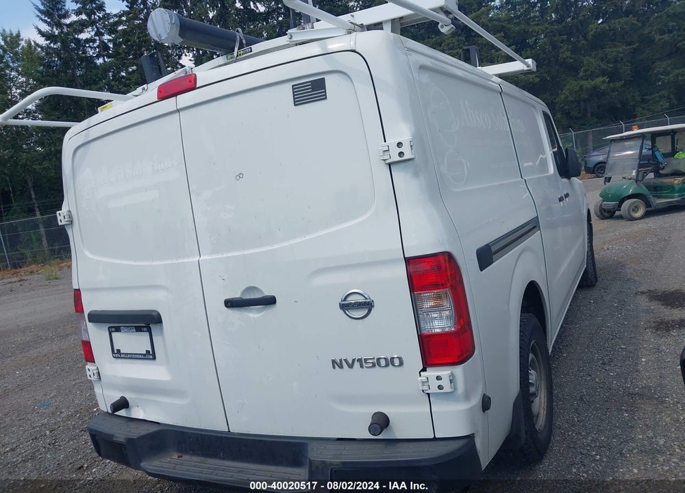 2019 NISSAN NV CARGO NV1500 S V6 VIN: 1N6BF0KM9KN801360