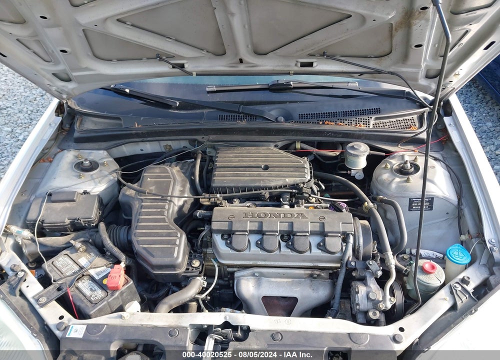 2002 HONDA CIVIC DX VIN: 1HGES16132L005850