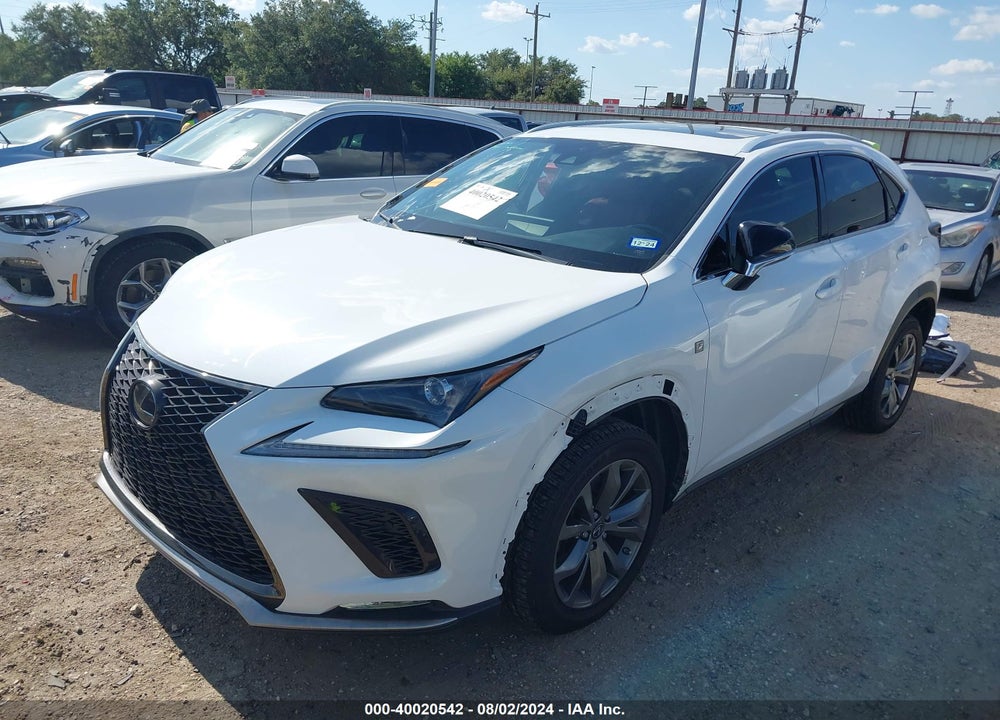2020 LEXUS NX 300 F-SPORT VIN: JTJSARBZ4L5010363