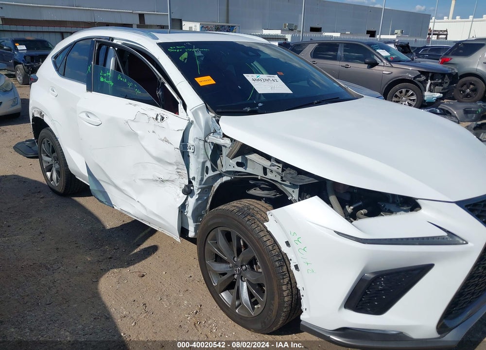 2020 LEXUS NX 300 F-SPORT VIN: JTJSARBZ4L5010363