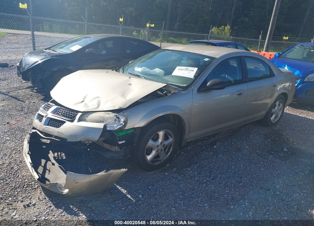 2006 DODGE STRATUS SXT VIN: 1B3EL46R46N128118