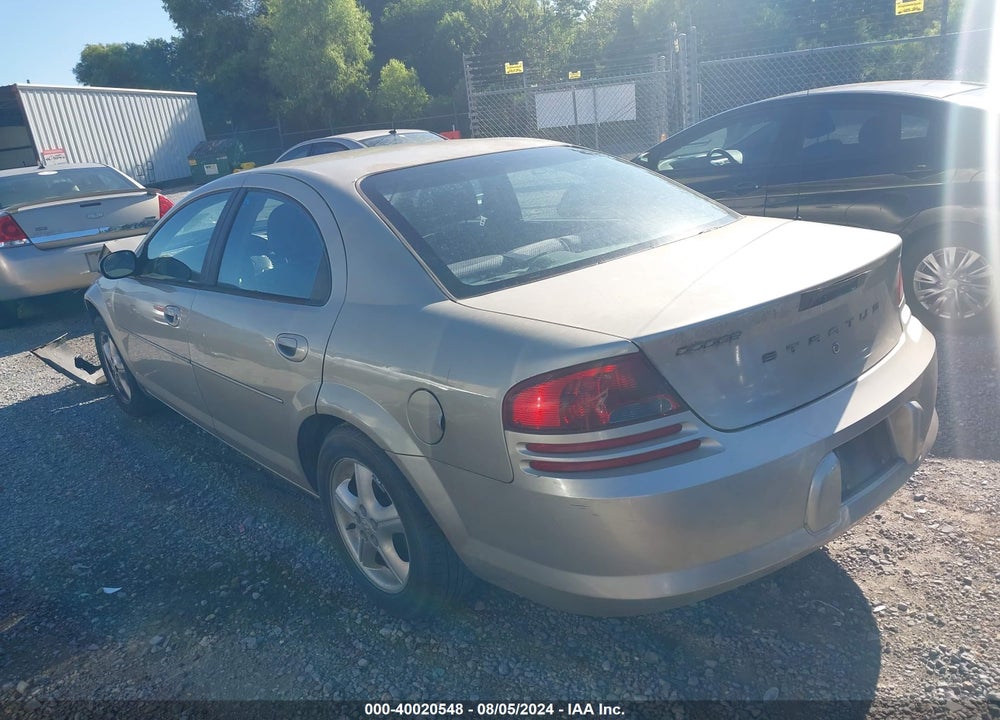 2006 DODGE STRATUS SXT VIN: 1B3EL46R46N128118