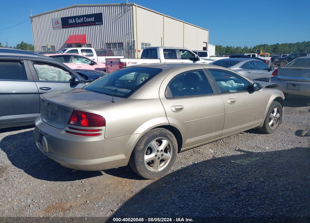2006 DODGE STRATUS SXT VIN: 1B3EL46R46N128118