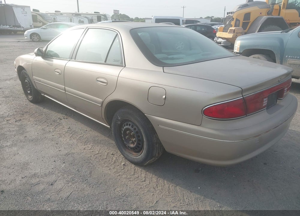 2002 BUICK CENTURY CUSTOM VIN: 2G4WS52JX21238593