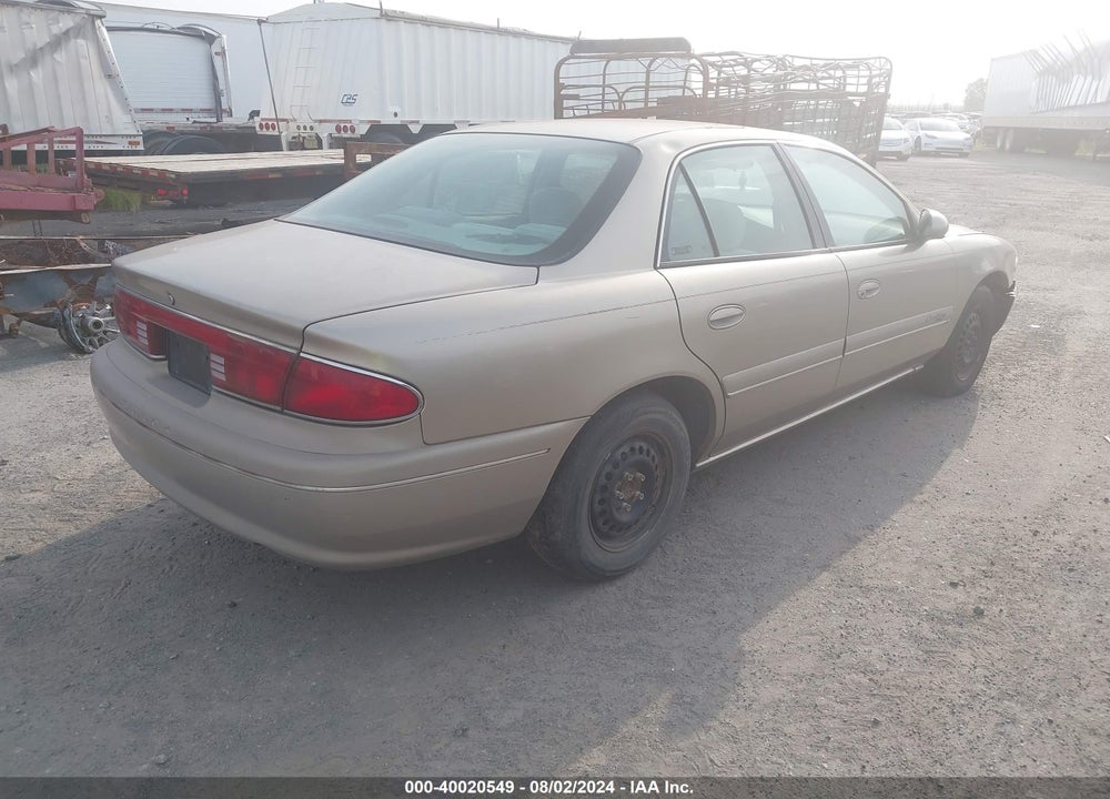 2002 BUICK CENTURY CUSTOM VIN: 2G4WS52JX21238593