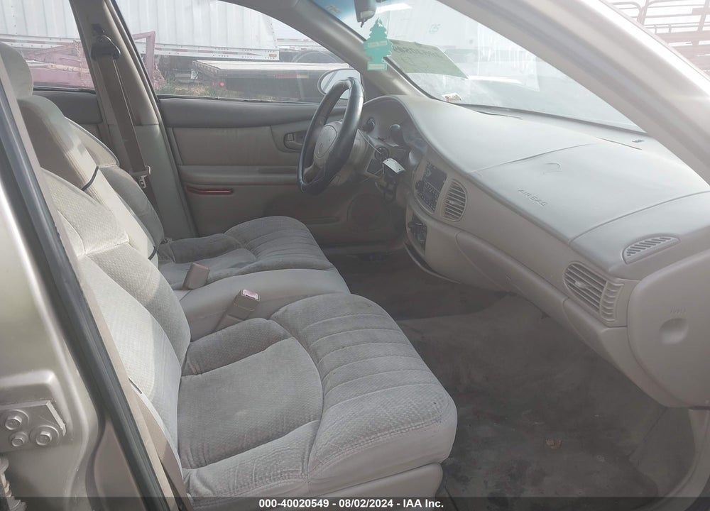 2002 BUICK CENTURY CUSTOM VIN: 2G4WS52JX21238593