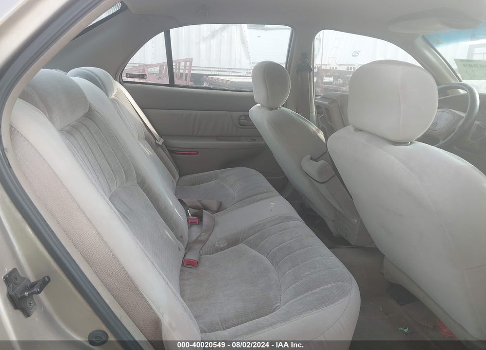 2002 BUICK CENTURY CUSTOM VIN: 2G4WS52JX21238593