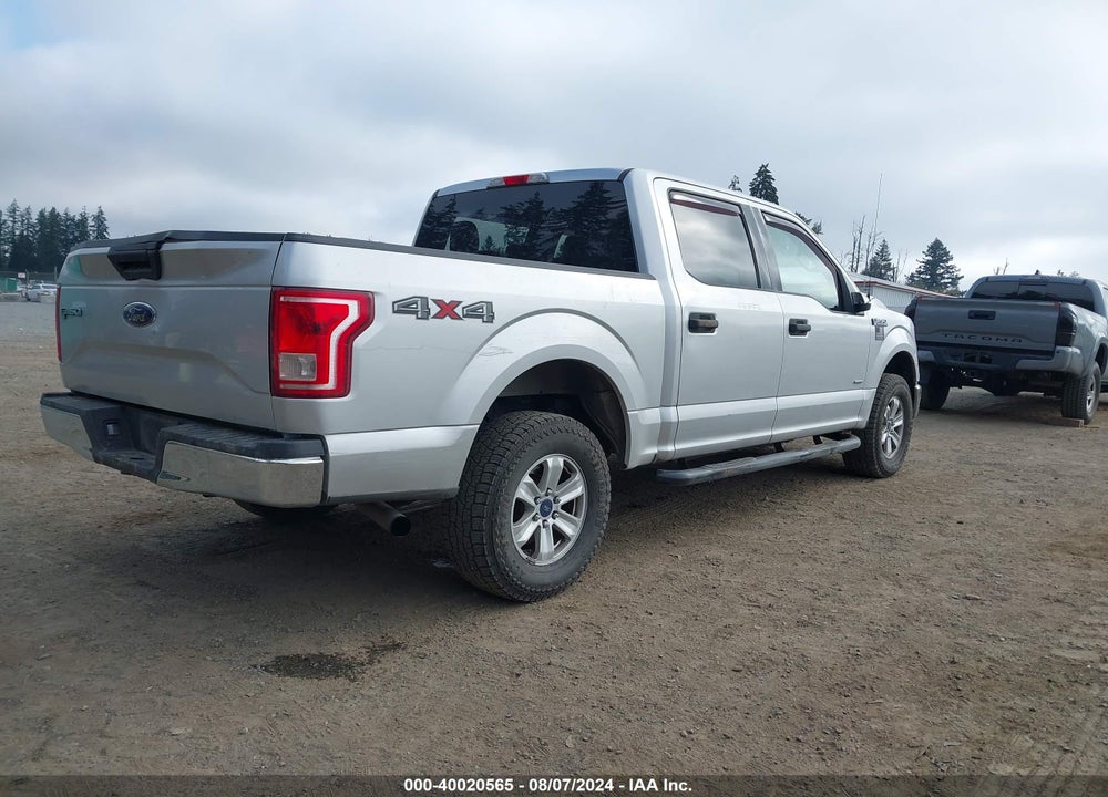 2016 FORD F-150 XLT VIN: 1FTEW1EG0GFB99977