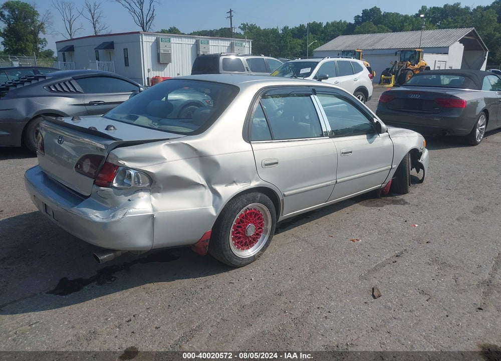 2001 TOYOTA COROLLA LE VIN: 2T1BR12E51C439067