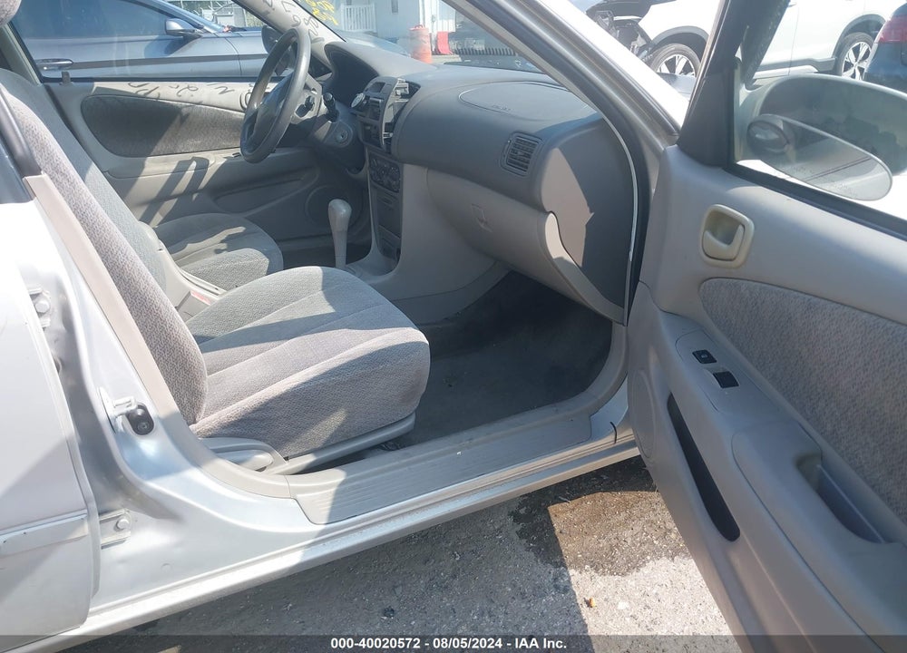 2001 TOYOTA COROLLA LE VIN: 2T1BR12E51C439067