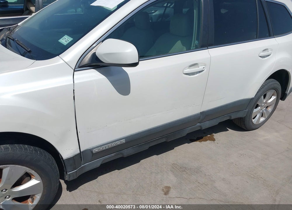 2010 SUBARU OUTBACK 3.6R LIMITED VIN: 4S4BREJC7A2316727