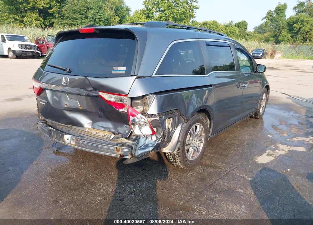 2012 HONDA ODYSSEY EX-L VIN: 5FNRL5H69CB066363