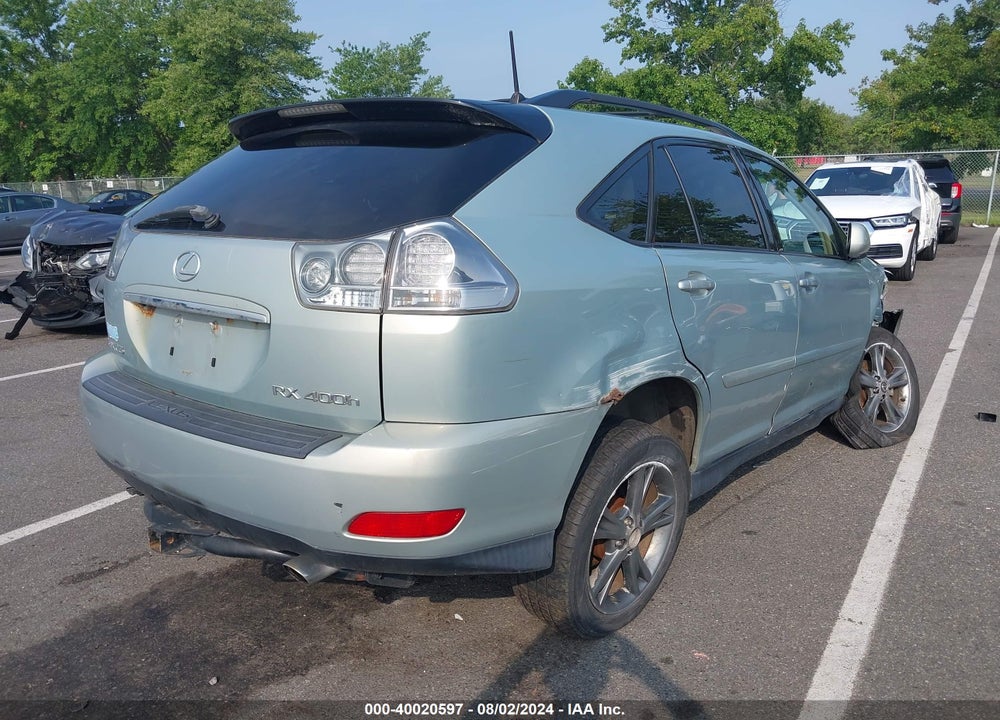 2006 LEXUS RX 400H VIN: JTJHW31U260018106