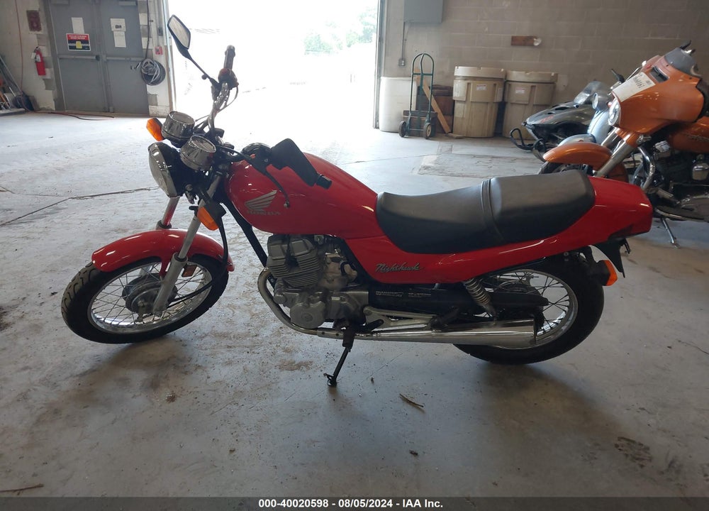 1991 HONDA CB250 VIN: JH2MC2405MK000480