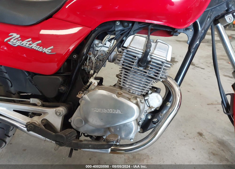 1991 HONDA CB250 VIN: JH2MC2405MK000480