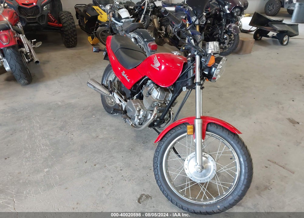 1991 HONDA CB250 VIN: JH2MC2405MK000480
