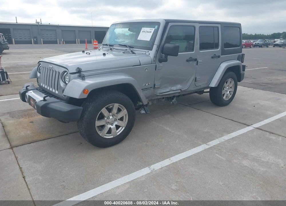 2016 JEEP WRANGLER UNLIMITED SAHARA VIN: 1C4BJWEG1GL113754