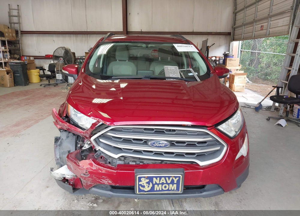 2019 FORD ECOSPORT SE VIN: MAJ6S3GL3KC303996