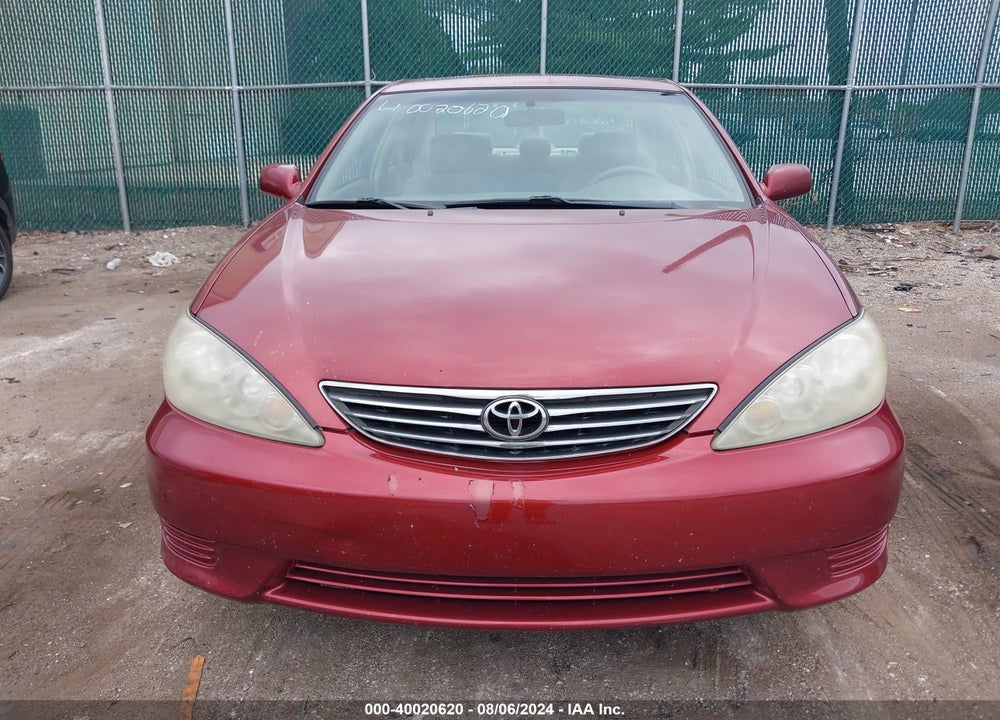 2005 TOYOTA CAMRY LE VIN: 4T1BE32K75U409103