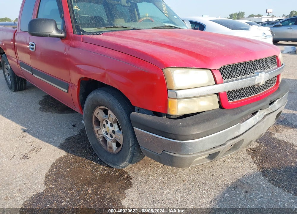 2005 CHEVROLET SILVERADO 1500 LS VIN: 1GCEC19X25Z140587