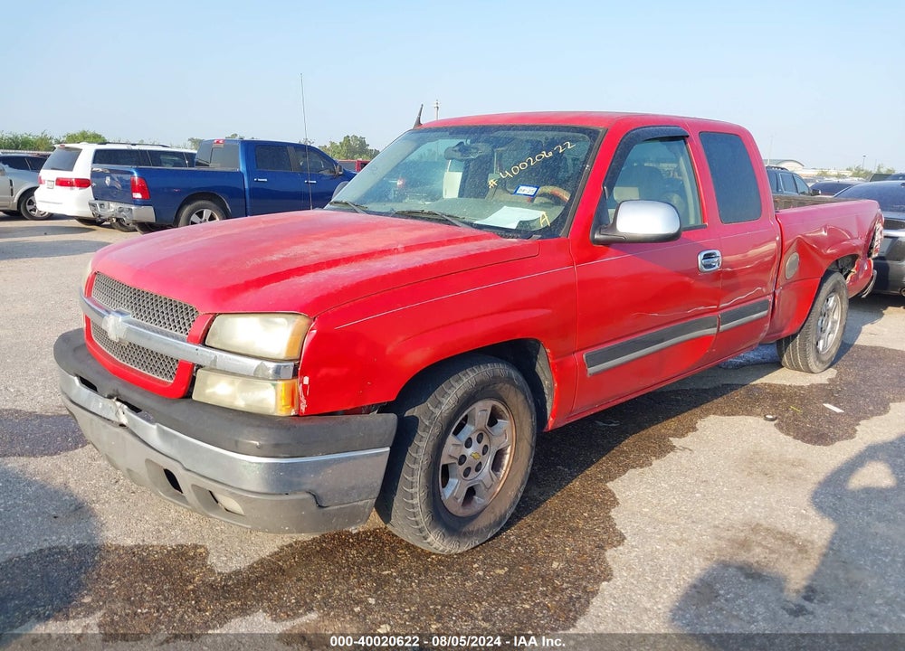 2005 CHEVROLET SILVERADO 1500 LS VIN: 1GCEC19X25Z140587