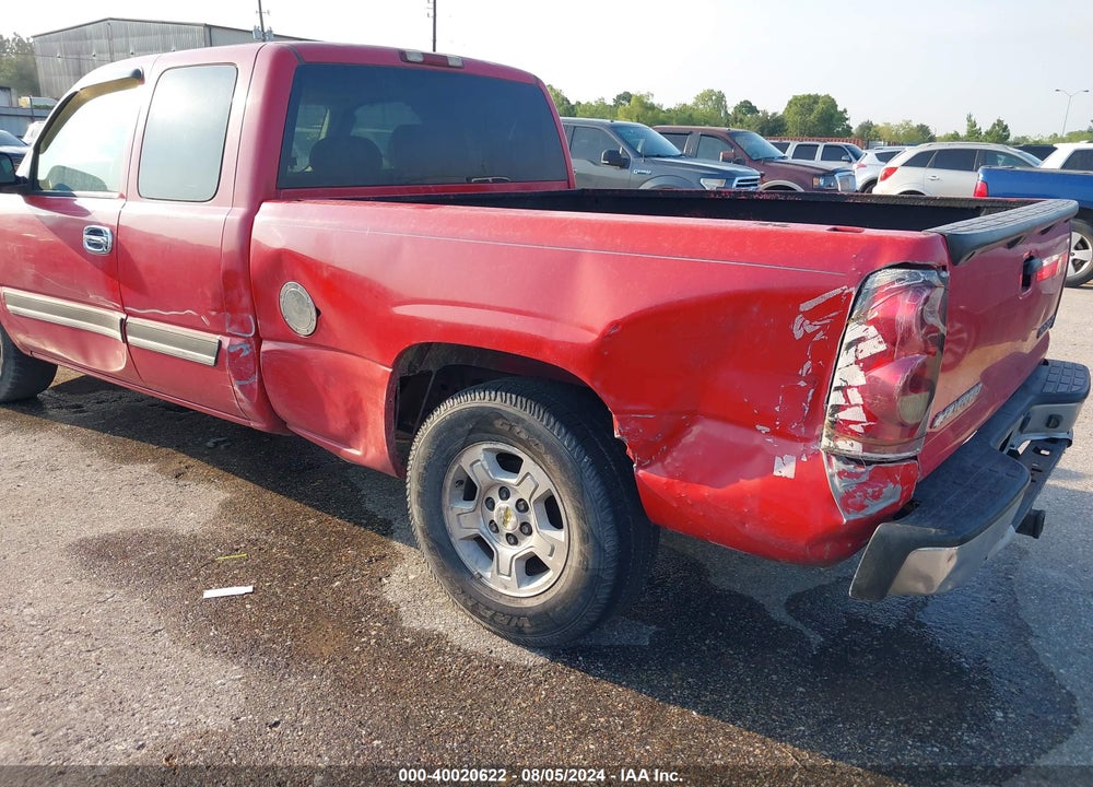 2005 CHEVROLET SILVERADO 1500 LS VIN: 1GCEC19X25Z140587