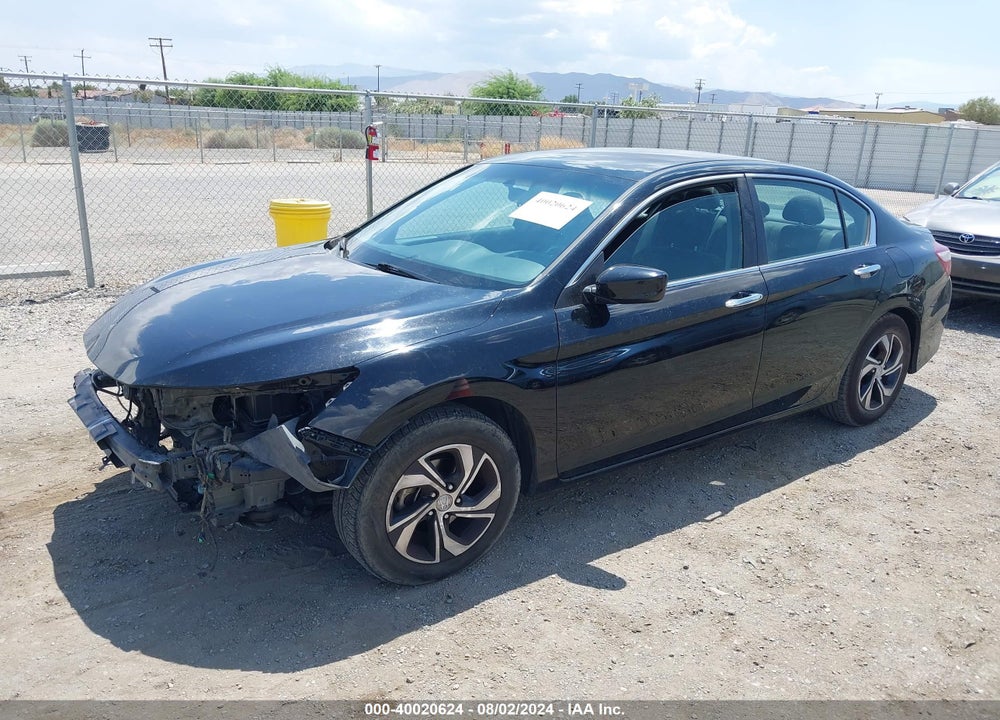 2017 HONDA ACCORD LX VIN: 1HGCR2F38HA272030