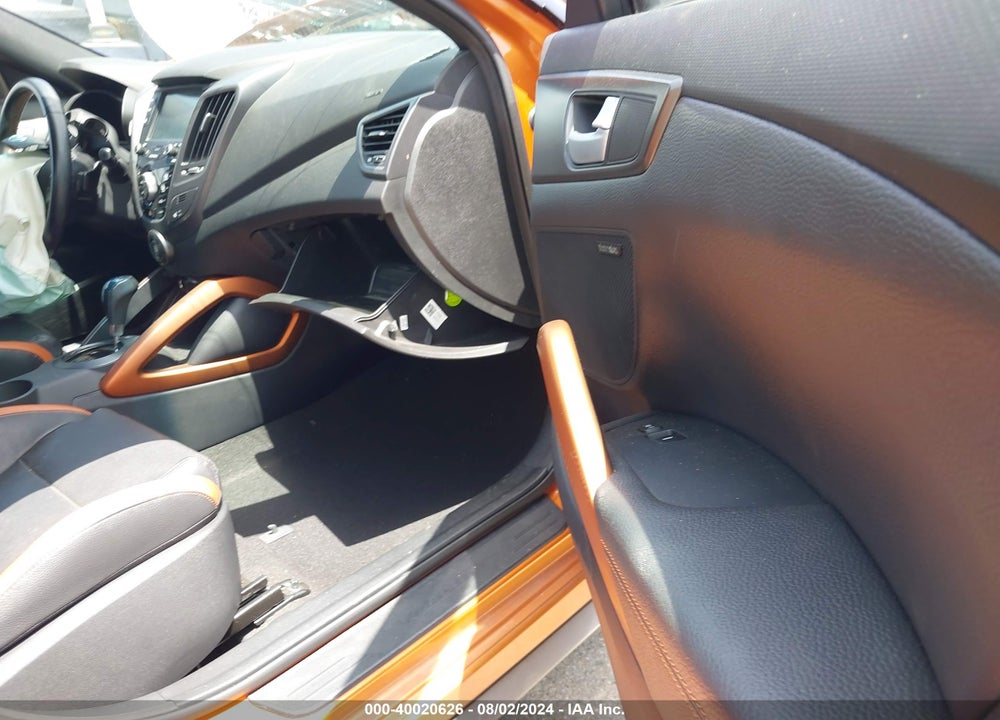 2016 HYUNDAI VELOSTER TURBO VIN: KMHTC6AEXGU267825