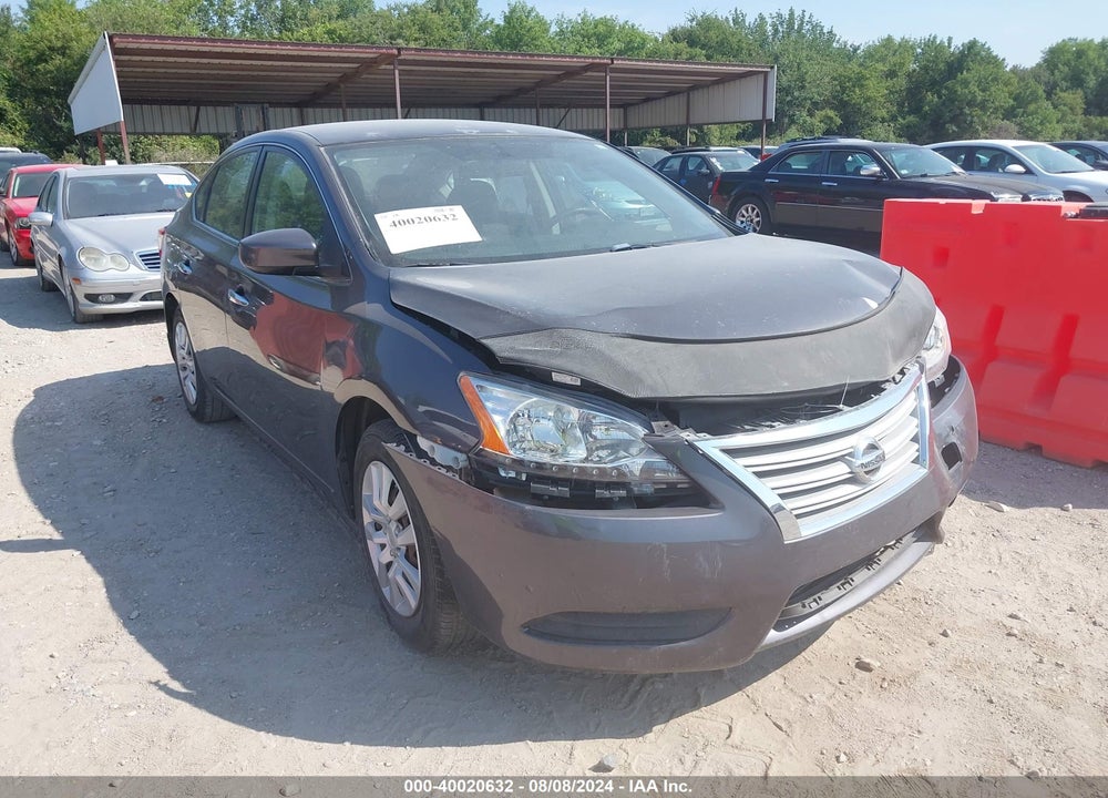 2015 NISSAN SENTRA SV VIN: 3N1AB7AP8FY305976
