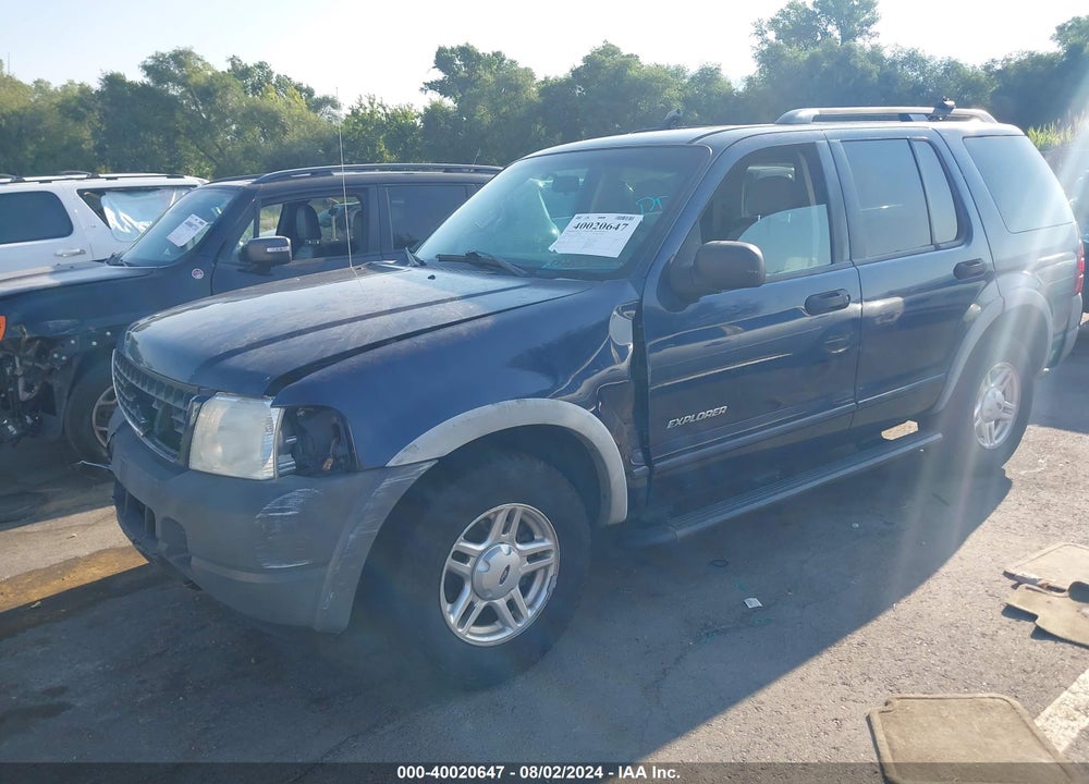 2002 FORD EXPLORER XLS VIN: 1FMZU72K82ZC57579