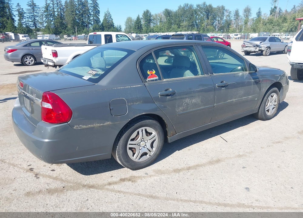 2007 CHEVROLET MALIBU LS VIN: 1G1ZS58F27F264375