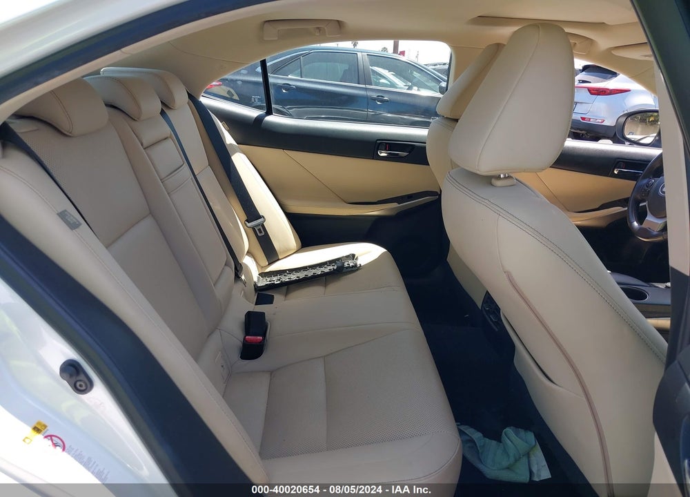 2015 LEXUS IS 250 VIN: JTHBF1D27F5080870