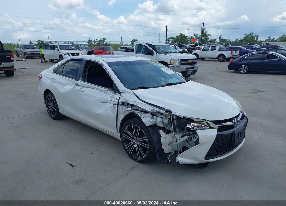 2016 TOYOTA CAMRY SE VIN: 4T1BF1FK9GU539690