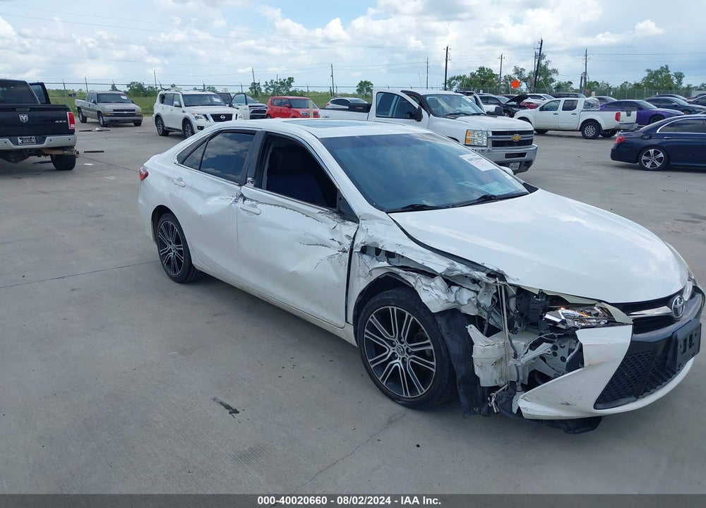 2016 TOYOTA CAMRY SE VIN: 4T1BF1FK9GU539690