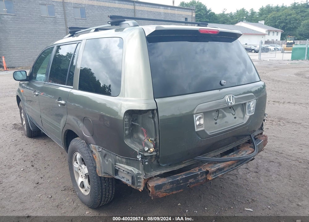 2006 HONDA PILOT EX-L VIN: 2HKYF18576H506363