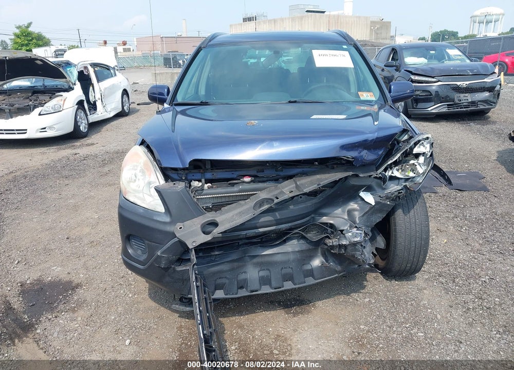 2006 HONDA CR-V EX VIN: SHSRD77866U439819