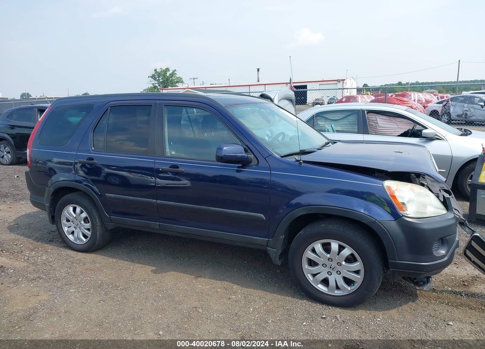 2006 HONDA CR-V EX VIN: SHSRD77866U439819