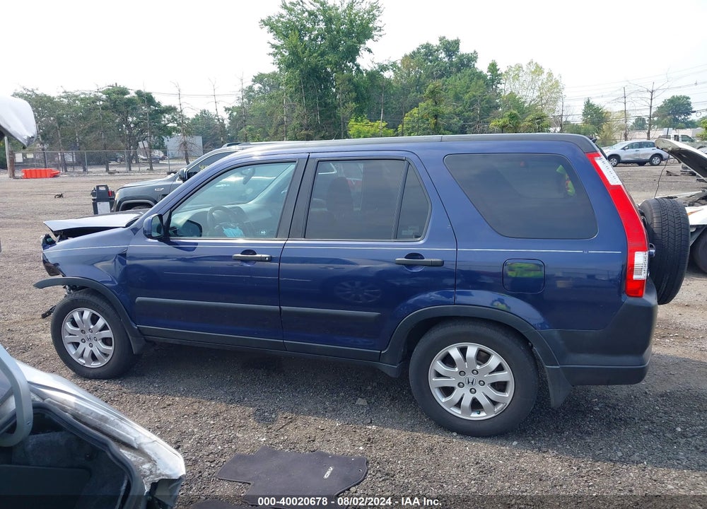 2006 HONDA CR-V EX VIN: SHSRD77866U439819