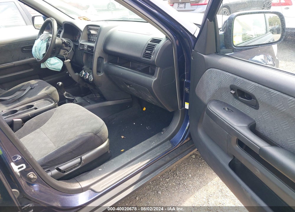 2006 HONDA CR-V EX VIN: SHSRD77866U439819