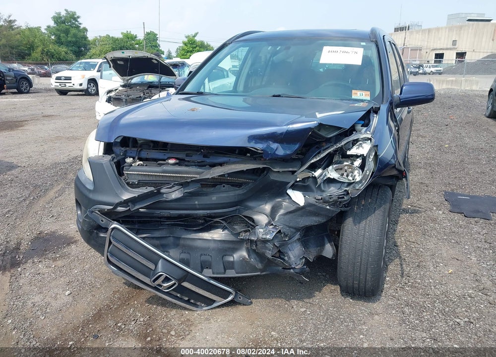 2006 HONDA CR-V EX VIN: SHSRD77866U439819