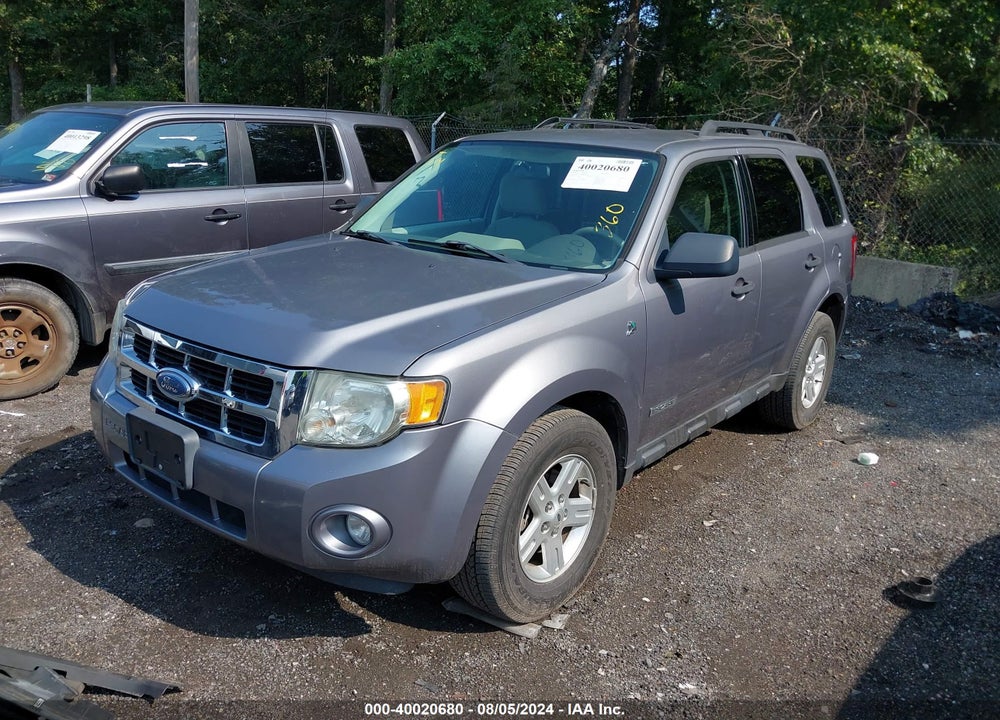 2008 FORD ESCAPE HYBRID VIN: 1FMCU59H48KB16563
