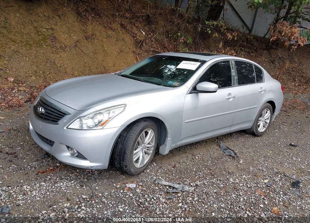 2011 INFINITI G37X VIN: JN1CV6AR0BM411590