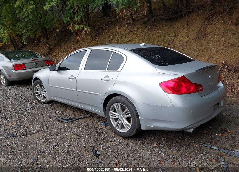 2011 INFINITI G37X VIN: JN1CV6AR0BM411590