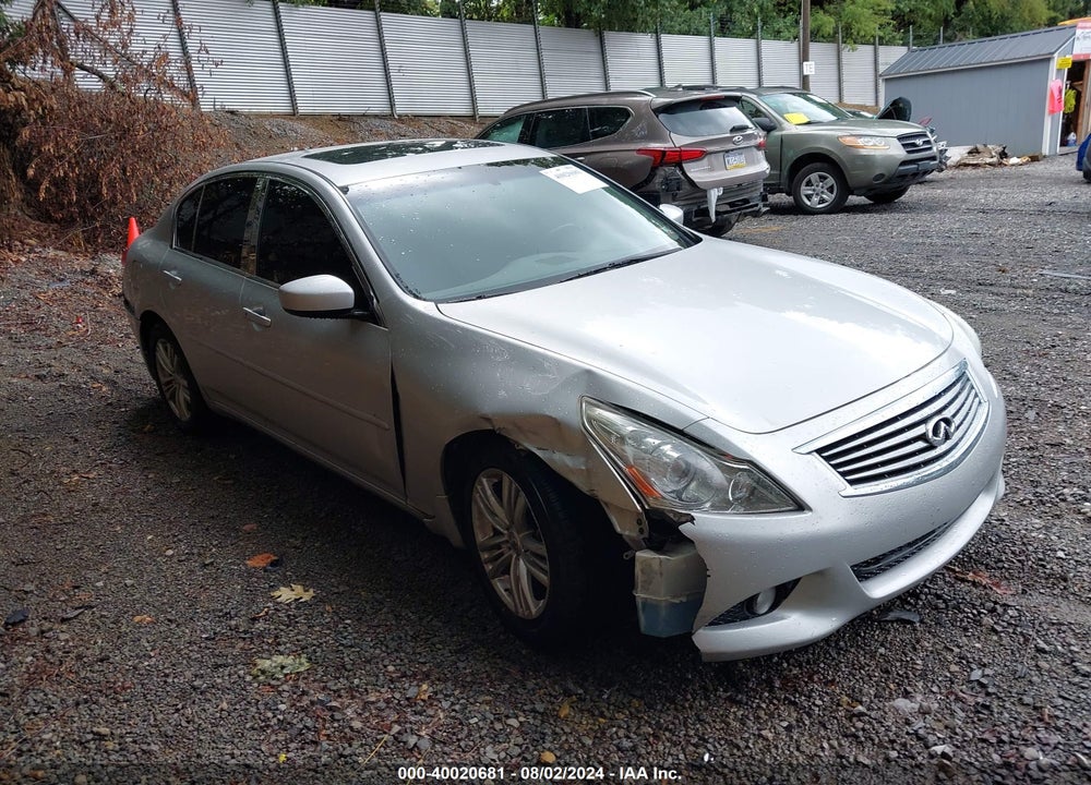 2011 INFINITI G37X VIN: JN1CV6AR0BM411590