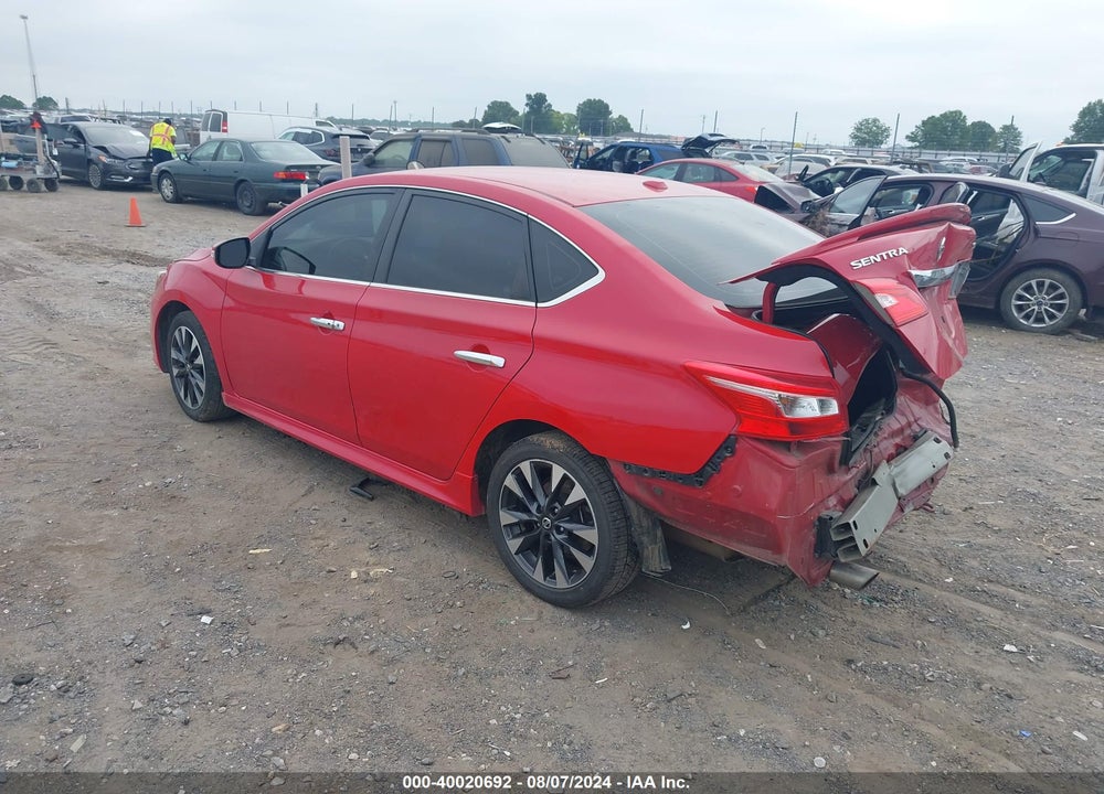 2019 NISSAN SENTRA SR VIN: 3N1AB7AP4KY293044