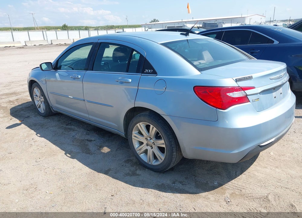 2012 CHRYSLER 200 LX VIN: 1C3CCBAG0CN235876
